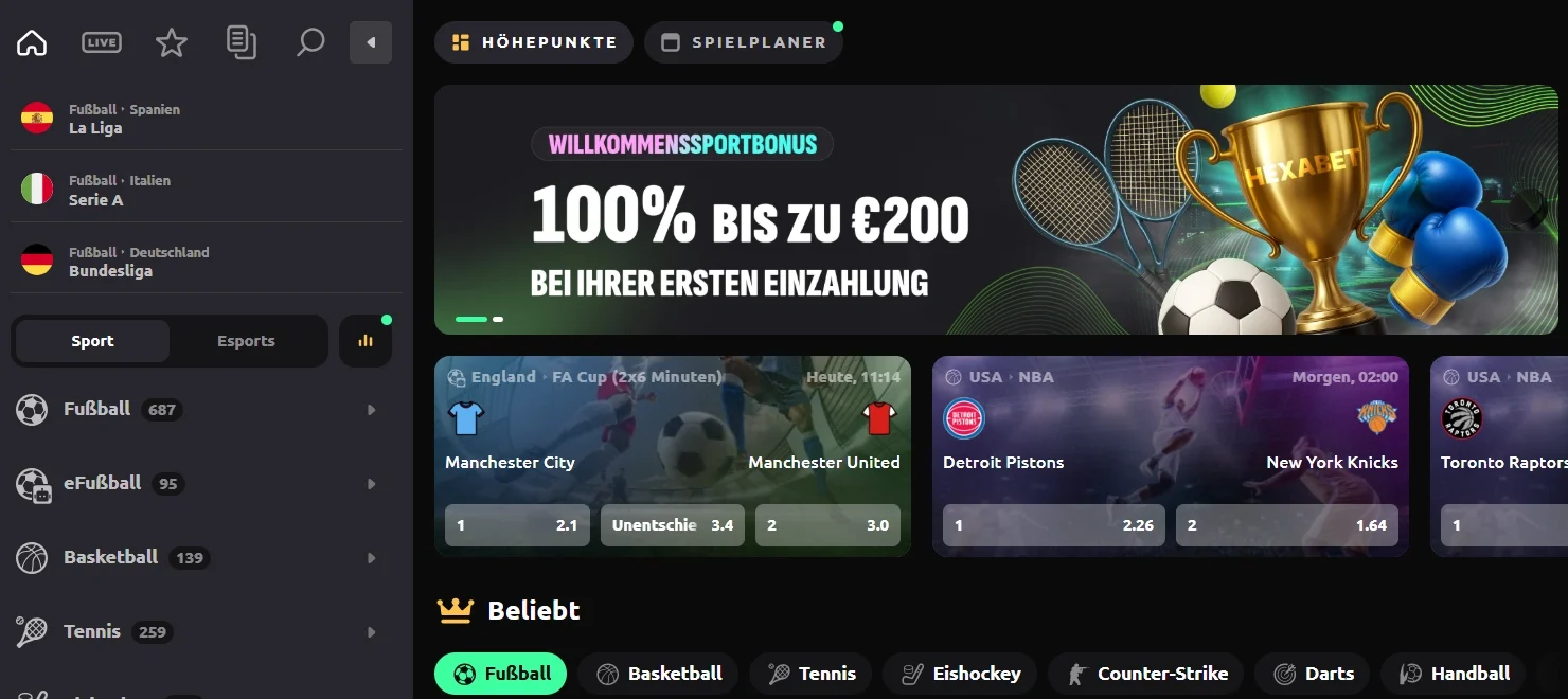 hexabet sportwetten
